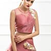 Tea-Pink-Organza Layers