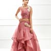 Tea-Pink-Organza Layers